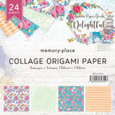 Memory Place Collage Origami Paper 6"X6" 24/Pkg Delightful*