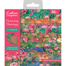 Crafter's Companion Paper Pad 6"X6" Flamazing Flamingos