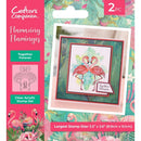 Crafter's Companion Flamazing Flamingos Clear Acrylic Stamp Set Together Forever*