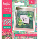 Crafter's Companion Flamazing Flamingos Metal Dies Tropical Leaves