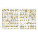 Spellbinders Chipboard Alphabet From Rosie's Studio Belleview*