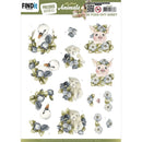 Find It Trading Precious Marieke Punchout Sheet All About Blue, All About Animals*