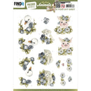 Find It Trading Precious Marieke Punchout Sheet All About Blue, All About Animals