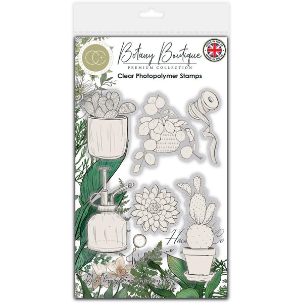 Craft Consortium Clear Stamps Cactus, Botany Boutique*