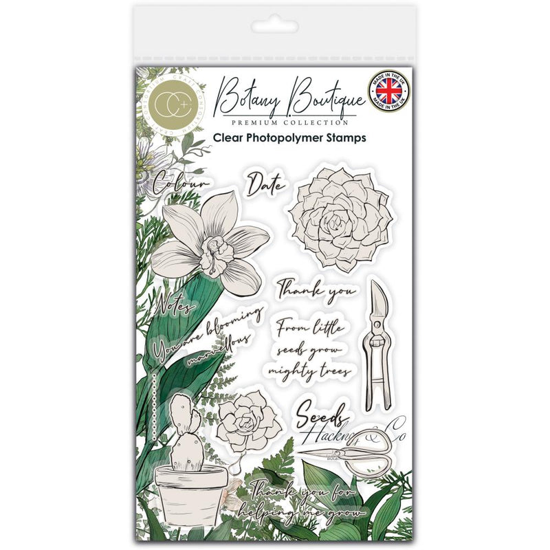 Craft Consortium Clear Stamps Orchid, Botany Boutique*