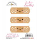 Doodlebug Water Bottle Sticker Doodles All Better - 8027*