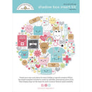 Doodlebug Design Shadow Box Insert Kit Happy Healing - 8153*