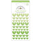 Doodlebug Puffy Stickers - Limeade Heart