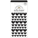 Doodlebug Puffy Stickers Beetle Black Heart - 7720*