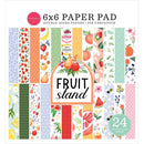 Carta Bella Double-Sided Paper Pad 6"X6" Fruit Stand*