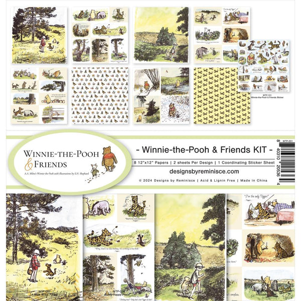 Reminisce Collection Kit 12"X12" Winnie The Pooh And Friends*