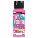 DecoArt Love Colour Eye Candy Acrylic Paint 2oz - Bubblegum Dream