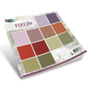 Find It Trading Berries Beauties Paper Pack 8"X8" 12/Pkg Solid Colours, On The Fields