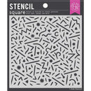 Hero Arts Stencil 6"X6" Dancing Lines*