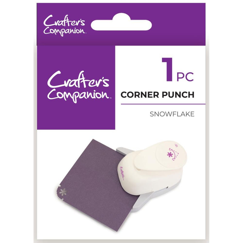 Crafter's Companion Corner Punch Snowflake