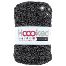 Hoooked Ribbon XL Lurex - Black Sparkle