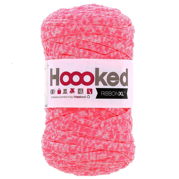 Hoooked Ribbon XL Neon - Radical Rose*