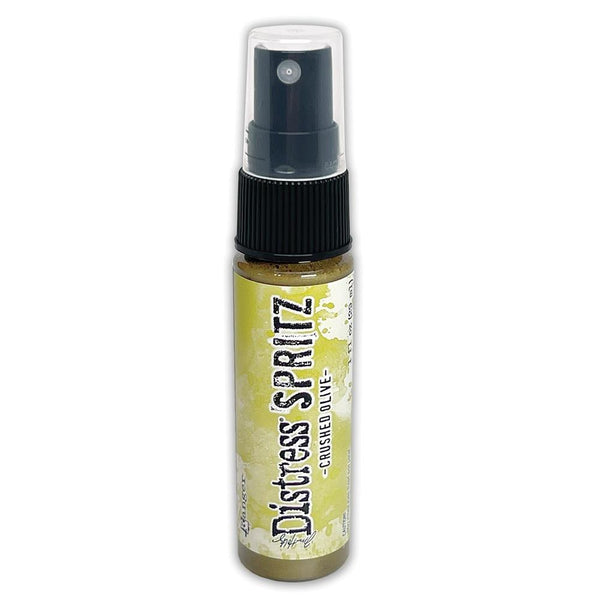 Tim Holtz Distress Spritz 1oz Bottle - Crushed Olive