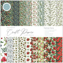 Craft Consortium Double-Sided Paper Pad 12"X12" 30/Pkg Festive Flora, 20 Designs*