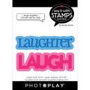 PhotoPlay Say It With Stamps Die Set Laugh-Laughter