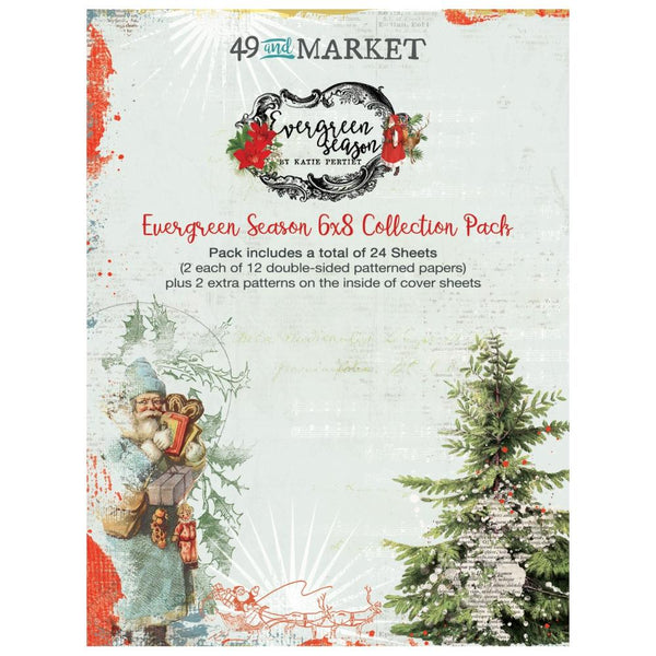 49 & Market Collection Pack 6"X8" Evergreen Season