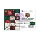 Prima Marketing From The North Pole Journaling Cards 4"X6" 45/Pkg 15 Designs/3 Each*