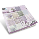 Find It Trading Berries Beauties Paper Pack 8"X8" 18/Pkg Design, Lovely Lilacs