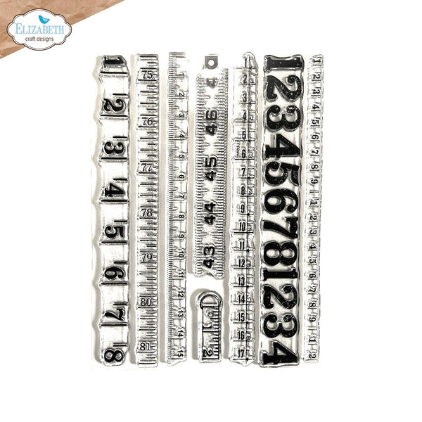 Elizabeth Craft Clear Stamps Measurements*