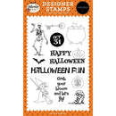 Echo Park Halloween Fun Stamps Grab Your Broom*