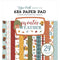 Echo Park Double-Sided Cardstock Paper Pad 6"X6" Sweater Weather*