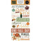 Carta Bella Chipboard 6"X13" Words & Phrases, Harvest*