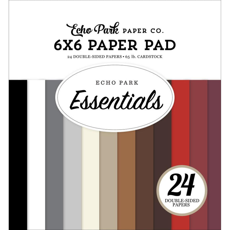 Echo Park Double-Sided Paper Pad 6"X6" Neutral