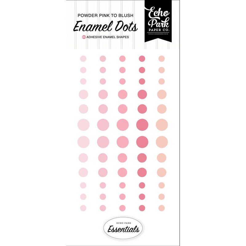 Echo Parch Adhesive Enamel Dots Pink