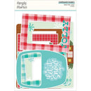 Simple Stories Snow Pine Lodge Chipboard Frames*