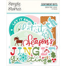 Simple Stories Snow Pine Lodge Bits & Pieces Sentiment*