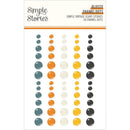 Simple Stories Simple Vintage Scary Stories Enamel Dots GLOSSY*