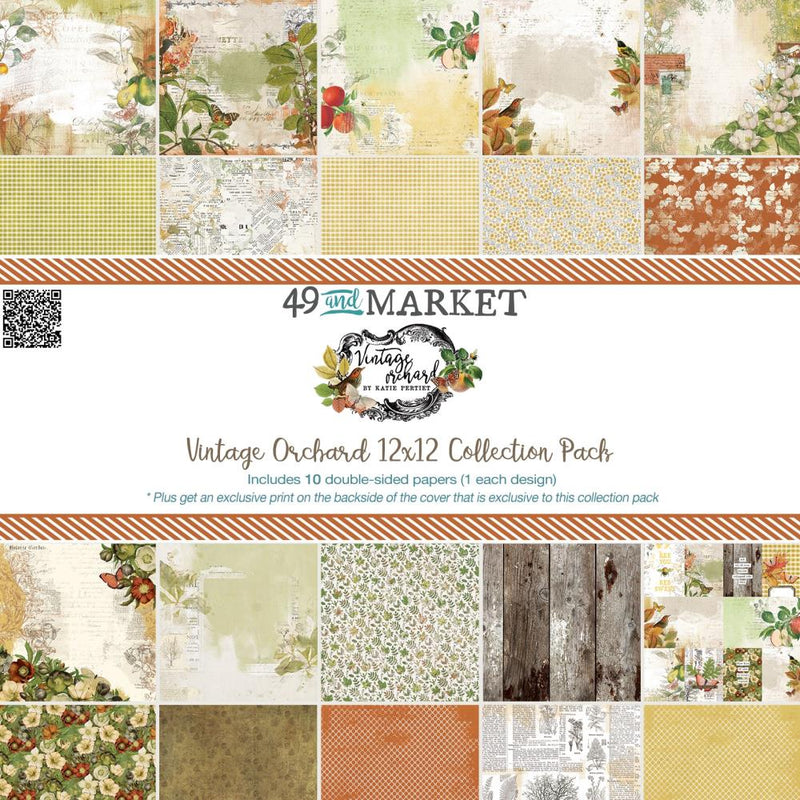 49 & Market Collection Pack 12"X12" Vintage Orchard*