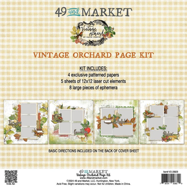 49 And Market Page Kit Vintage Orchard*