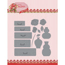 Find It Trading Yvonne Creations Die Roses And Suitcases, Rose Decorations*