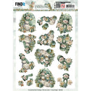 Find It Trading Amy Design Push Out Sheet Snowmen, Enchanting Christmas