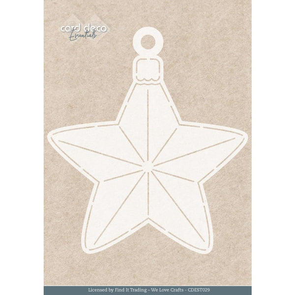 Find It Trading Card Deco Essentials Stencil Enchanting Star