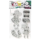 Art By Marlene Signature Collection Clear Stamps Nr. 699, Smart Bookworm*
