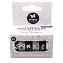 Studio Light Essentials Washi Tape 6/Pkg Nr. 23, Silver*