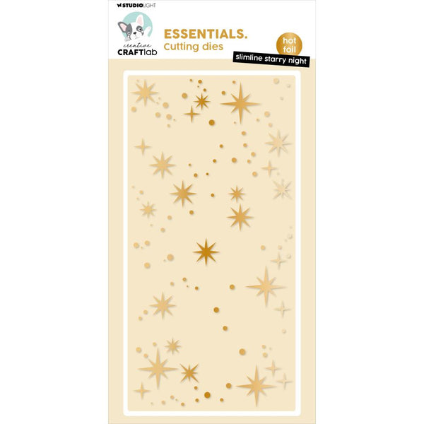 Studio Light Essentials Hot Foil Cutting Die Nr. 13, Slimline Starry Night