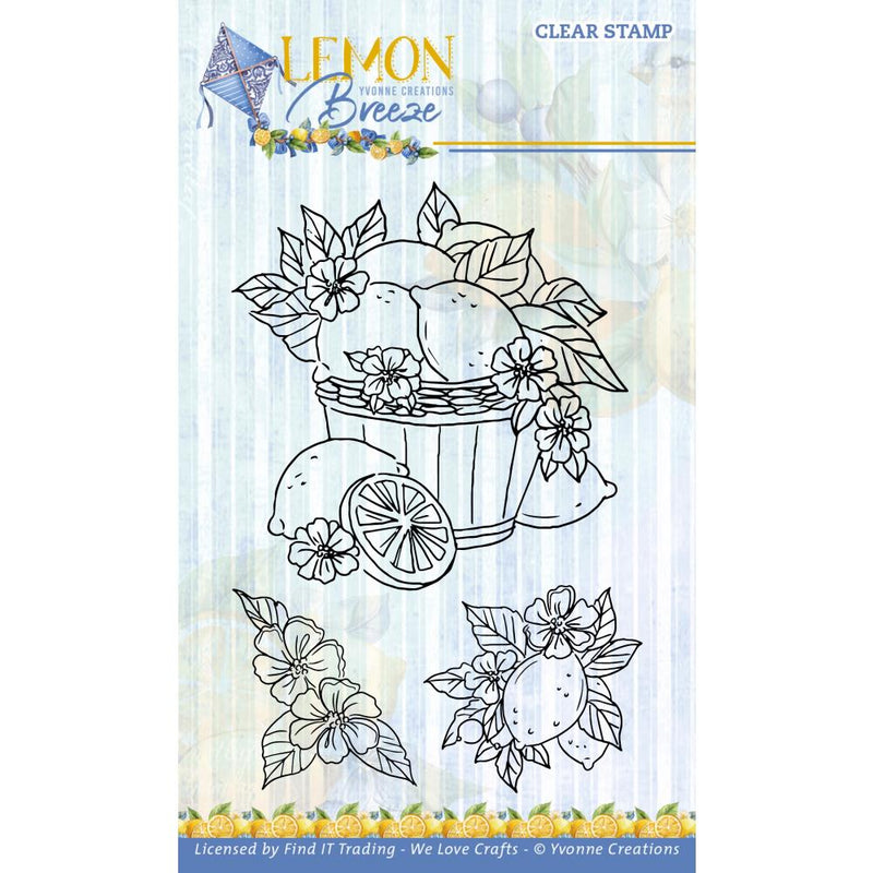 Find It Trading Yvonne Creations Clear Stamps Lemons, Lemon Breeze