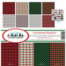 Reminisce Collection Kit 12"X12" - Christmas Plaid*