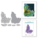 Spellbinders Etched Dies By Dawn Bibby Glorious Peacock*