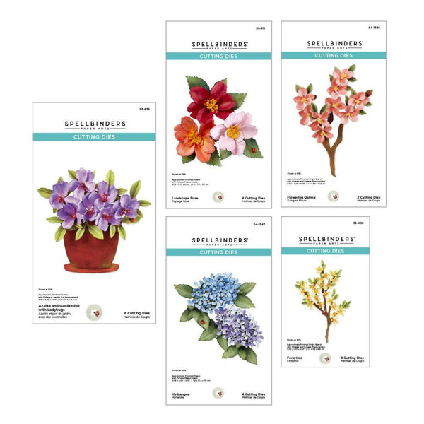 Spellbinders Die Bundle By Susan Tierney-Cockburn Nature's Botanical Garden