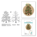 Spellbinders Etched Dies By Nichol Spohr Faux Embroidered Spruce*