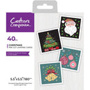 Crafter's Companion Pre-Cut Layering Pad 5.5"X5.5" Christmas*